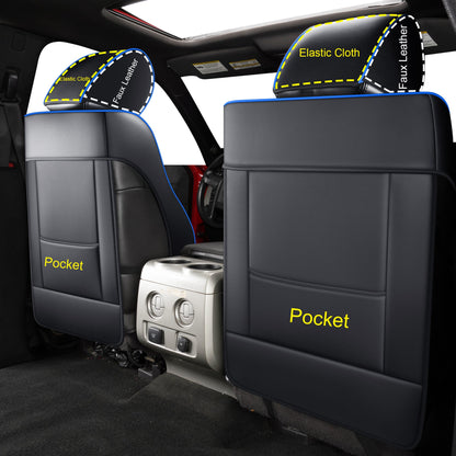Ford F150 Seat Covers,For 2009-2014 F150 CrewCab 2011-2016 F250 F350 Waterproof faux leather All seasons are good Free delivery
