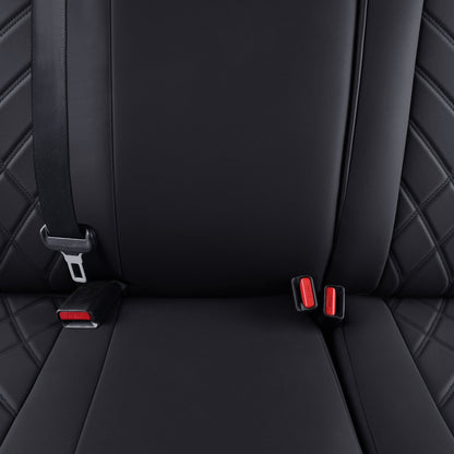 Tacoma Full Seat Covers, suitable for Tacoma 2016-2023 Seat covers for five persons double cab, artificial leather, four seasons available, breathable and comfortable