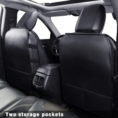 Jeep Cherokee Seat Covers fit for 2014-2023 Jeep Cherokee with Faux Leather All seasons are good Resist claw marks seat covers