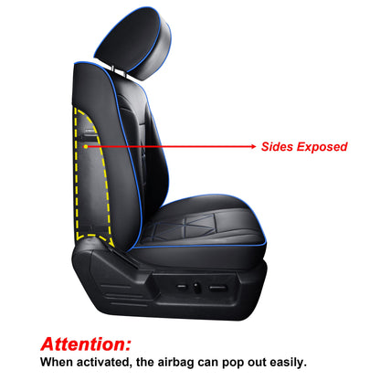 Ford F150 Seat Covers,For 2009-2014 F150 CrewCab 2011-2016 F250 F350 Waterproof faux leather All seasons are good Free delivery