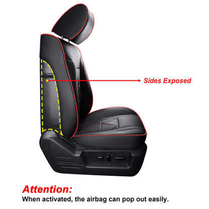 Ford F150 Seat Covers,For 2009-2014 F150 CrewCab 2011-2016 F250 F350 Waterproof faux leather All seasons are good Free delivery