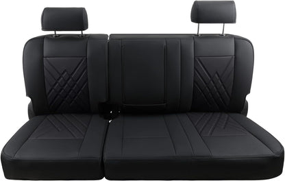 2007-2024 Silverado seat covers Custom&Sierra 1500 2500 3500HD Trucks leather CustomSeat Covers Cars Pickups Full Set, Fit Trims Like LT,LTZ,RST