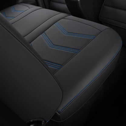 2005-2023 Tacoma Seat Covers Full Set Waterproof leather for Tacoma Double/Crew Cab SR SR5 TRD Sport TRD Off-Road PreRunner Trims, with Waterproof Faux Leather All-enveloping, four seasons general, wear-resistant and scratch-resistant