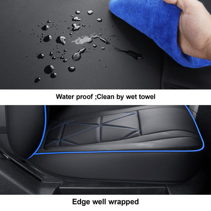Ford F150 Seat Covers,For 2009-2014 F150 CrewCab 2011-2016 F250 F350 Waterproof faux leather All seasons are good Free delivery