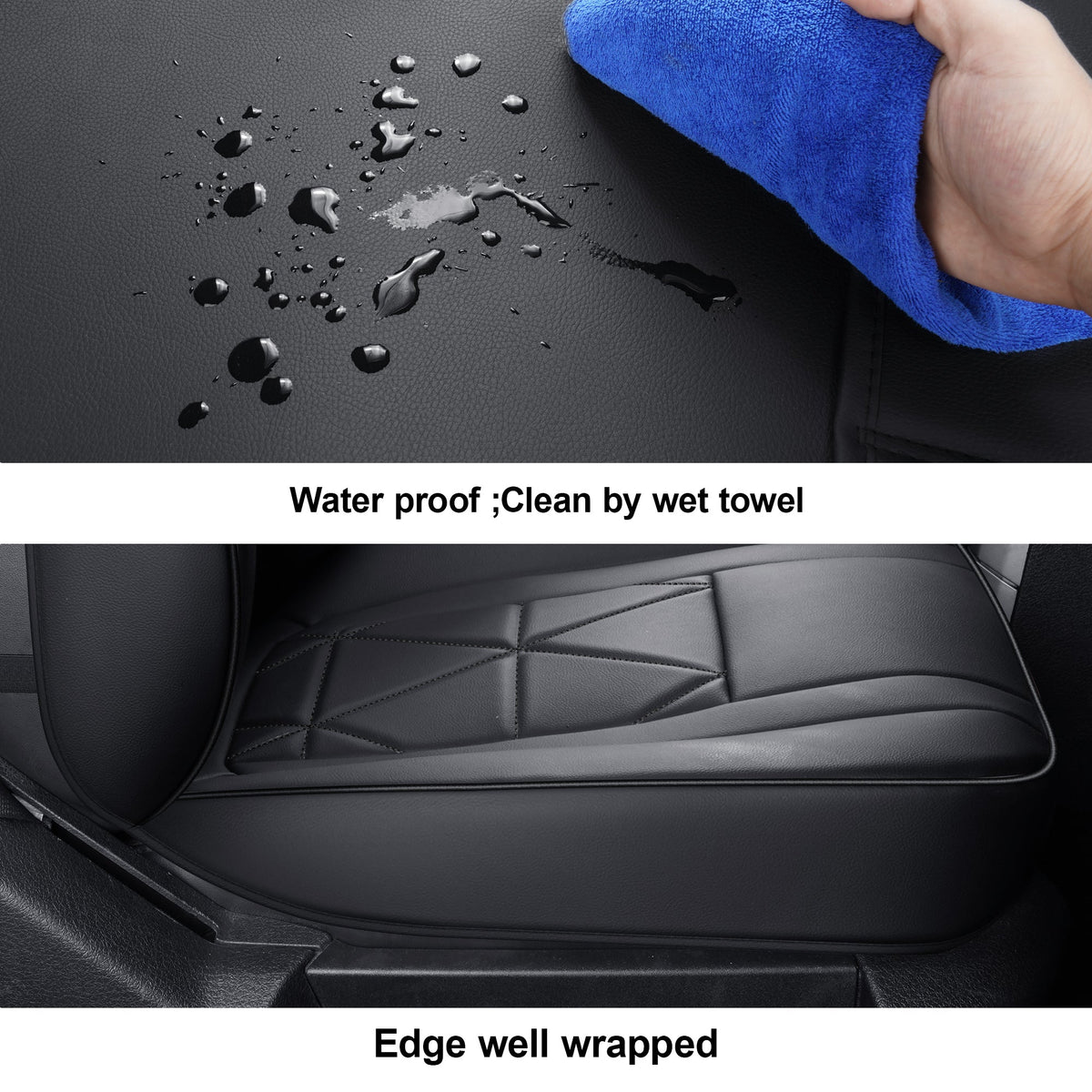 Ford F150 Seat Covers,For 2009-2014 F150 CrewCab 2011-2016 F250 F350 Waterproof faux leather All seasons are good Free delivery
