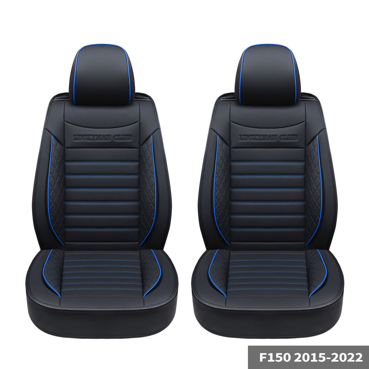 F150 Seat Covers Full Set with Waterproof Leather, Automotive Vehicle Cushion Cover for Cars SUV Pick-up Truck Fit for 2009 to 2024 Ford F150 Carhartt and 2017 to 2023 F250 F350 F450