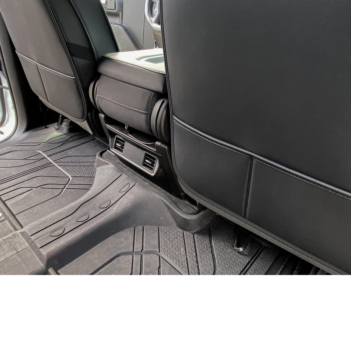 Silverado Seat Covers Fit for 2007-2024 Chevy Silverado Sierra 1500/2500 HD / 3500 HD Crew,Double,Extended Cab with Water Proof Faux Leather