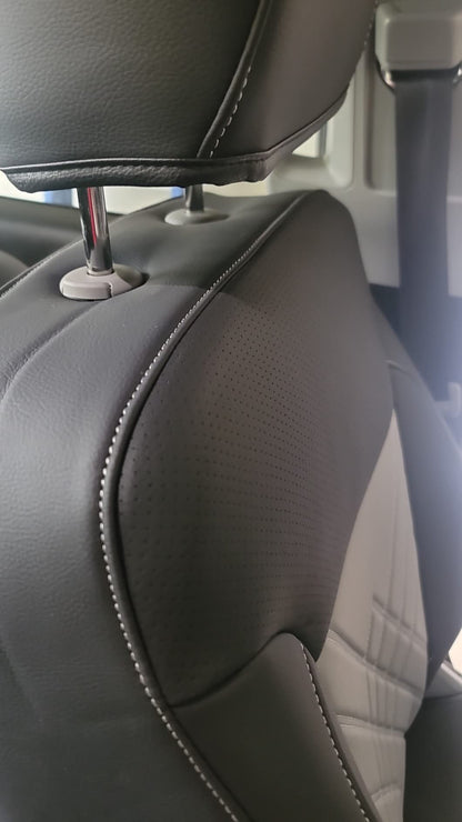 2007-2024 Silverado seat covers Custom&Sierra 1500 2500 3500HD Trucks leather CustomSeat Covers Cars Pickups Full Set, Fit Trims Like LT,LTZ,RST