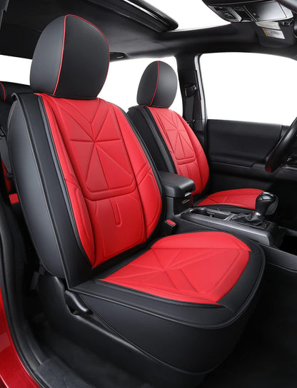 2005-2023 Tacoma Seat Covers Custom Double Cab,Waterproof leather seat cover, all seasons including trims like SR, SR5, Limited, TRD Off Road, TRD Pro, TRD Sport, etc. comfortable and breathable