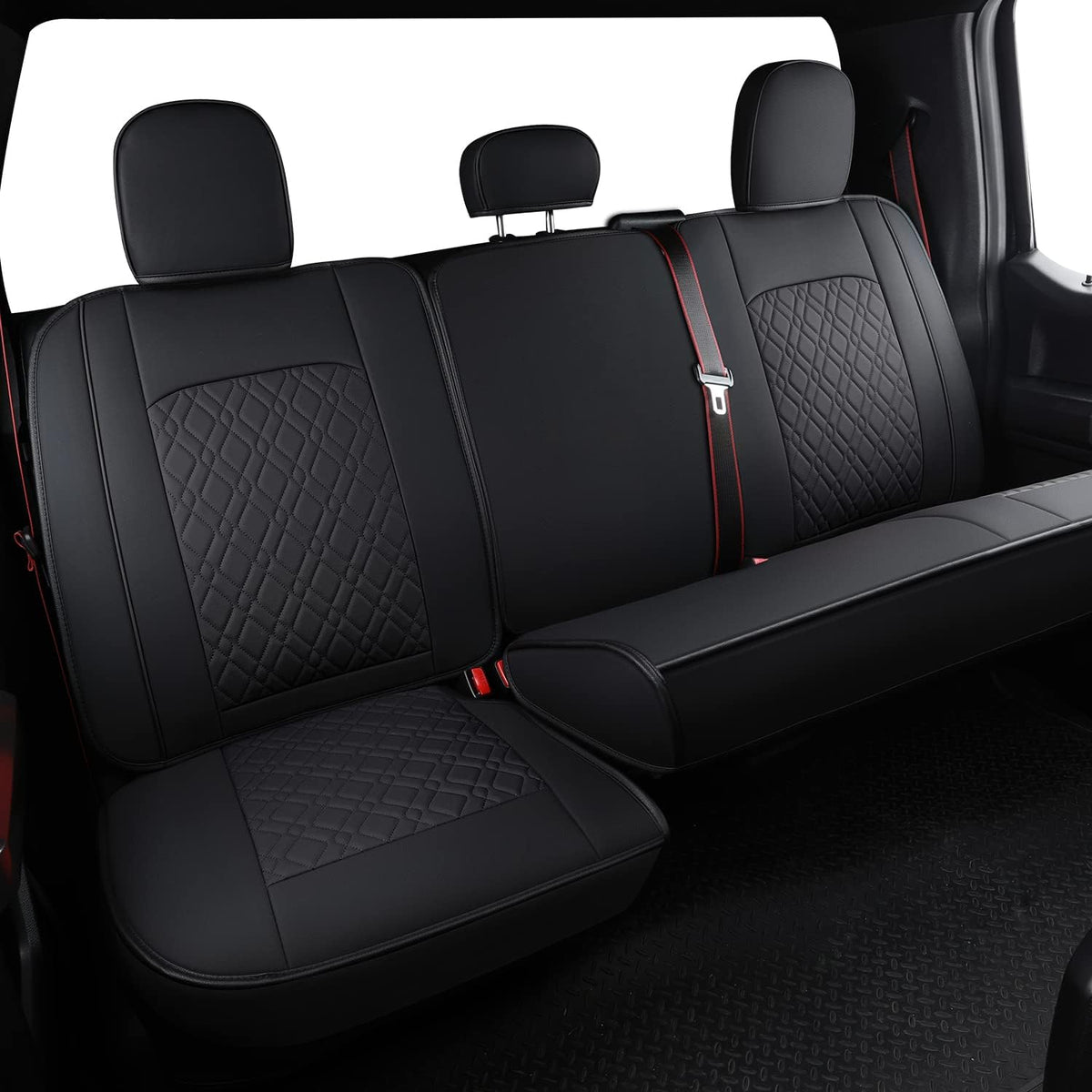 F150 Full Set Seat Covers, Fit 2015-2023 Ford F150 and 2017-2023 F250 F350 F450