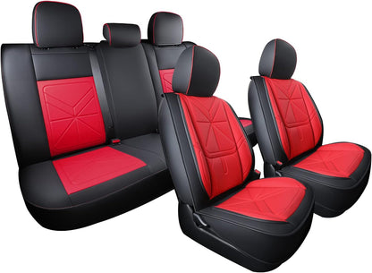 2005-2023 Tacoma Seat Covers Custom Double Cab,Waterproof leather seat cover, all seasons including trims like SR, SR5, Limited, TRD Off Road, TRD Pro, TRD Sport, etc. comfortable and breathable