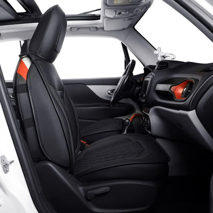 Renegade Seat Covers fit for 2015-2023 Renegade and 2017-2023 Compass with Water Proof Faux Leather