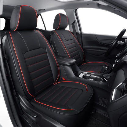 Custom Compatible with the Chevy Equinox Seat Covers 2018-2023 with Faux Leather