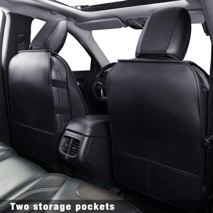 Jeep Cherokee Seat Covers fit for 2014-2023 Jeep Cherokee with Faux Leather All seasons are good Resist claw marks seat covers