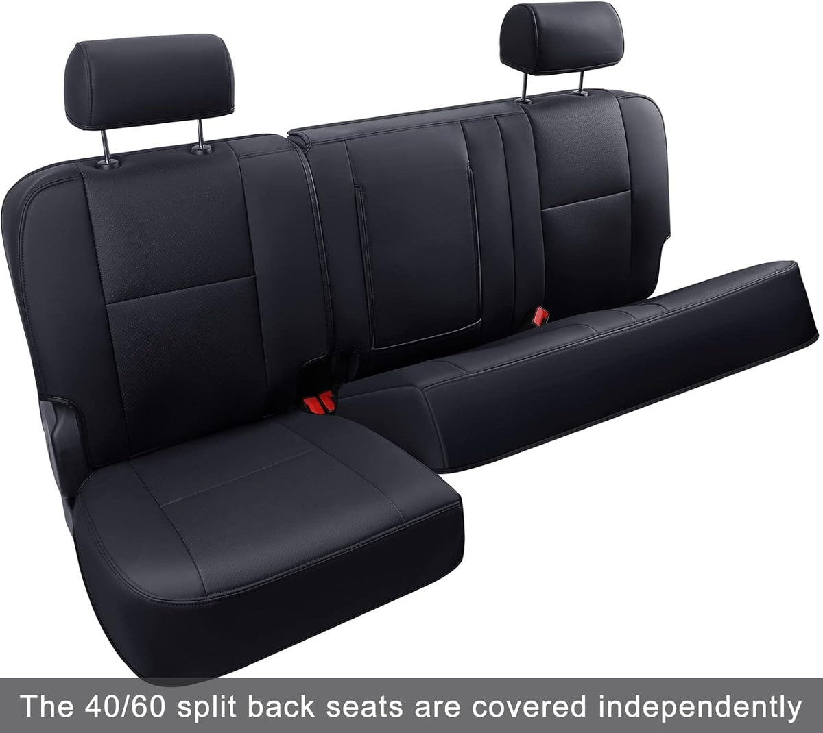 Custom Silverado Seat Covers 2007-2024 Chevrolet Silverado Sierra 1500/2500HD/3500HD crew, all-covered seat covers，dual, extended cab, waterproof leather, , all seasons
