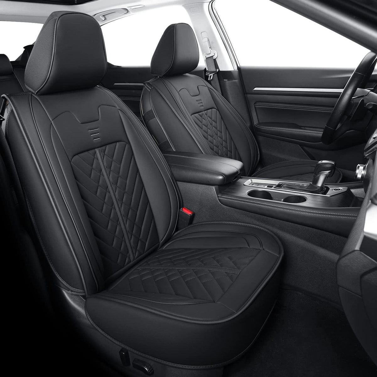 Altima Seat Covers, fit for 2013-2024 Nissan Altima S SR SV SL Platinum Sedan with Water Proof Faux Leather