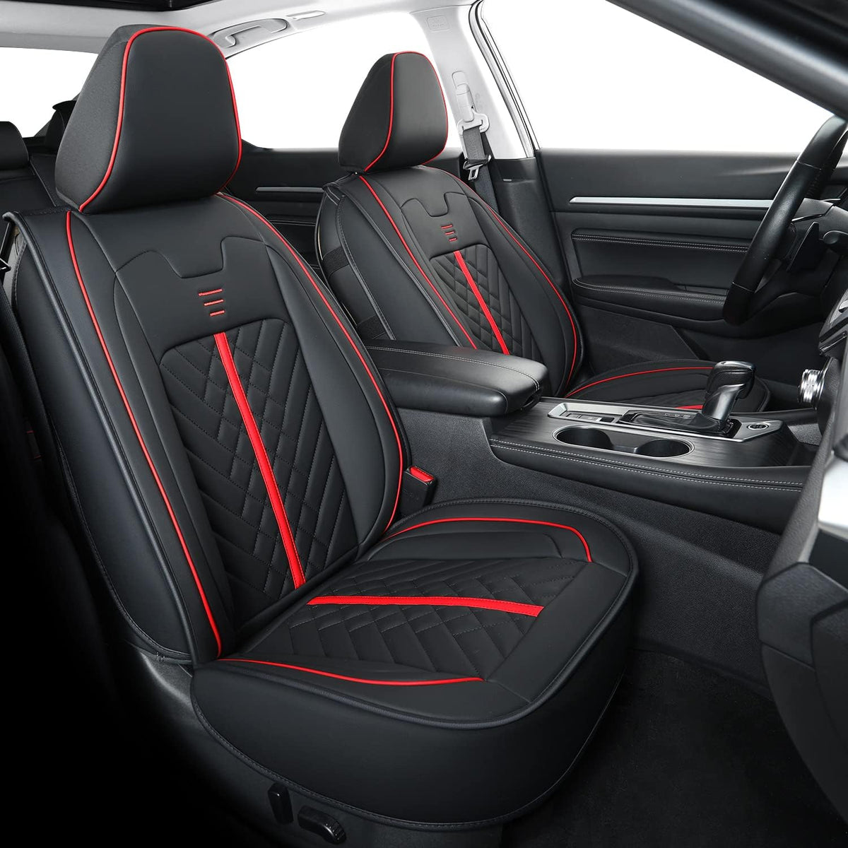 Altima Seat Covers, fit for 2013-2024 Nissan Altima S SR SV SL Platinum Sedan with Water Proof Faux Leather