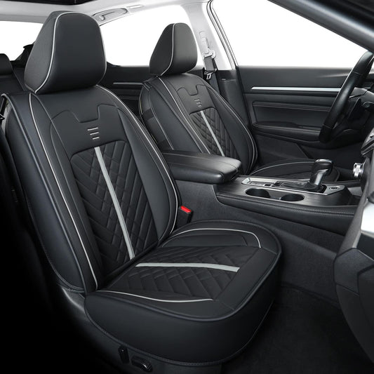 Altima Seat Covers, fit for 2013-2024 Nissan Altima S SR SV SL Platinum Sedan with Water Proof Faux Leather