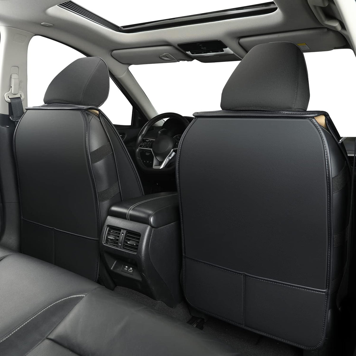 Altima Seat Covers, fit for 2013-2024 Nissan Altima S SR SV SL Platinum Sedan with Water Proof Faux Leather