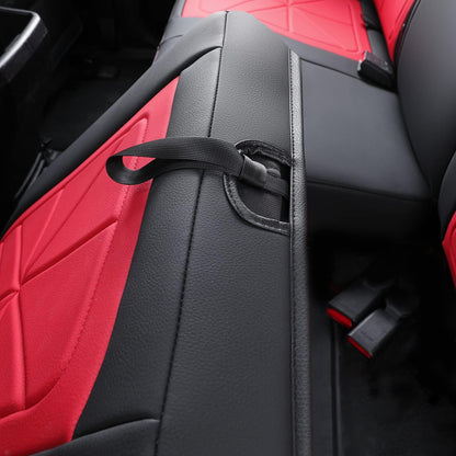 2005-2023 Tacoma Seat Covers Custom Double Cab,Waterproof leather seat cover, all seasons including trims like SR, SR5, Limited, TRD Off Road, TRD Pro, TRD Sport, etc. comfortable and breathable