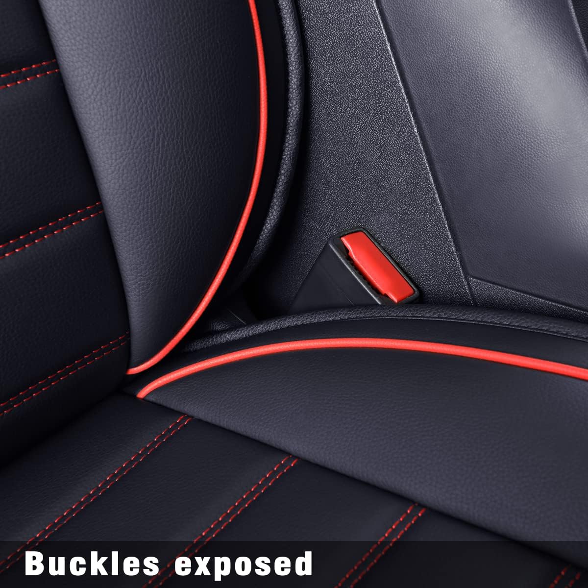 Custom Compatible with the Chevy Equinox Seat Covers 2018-2023 with Faux Leather