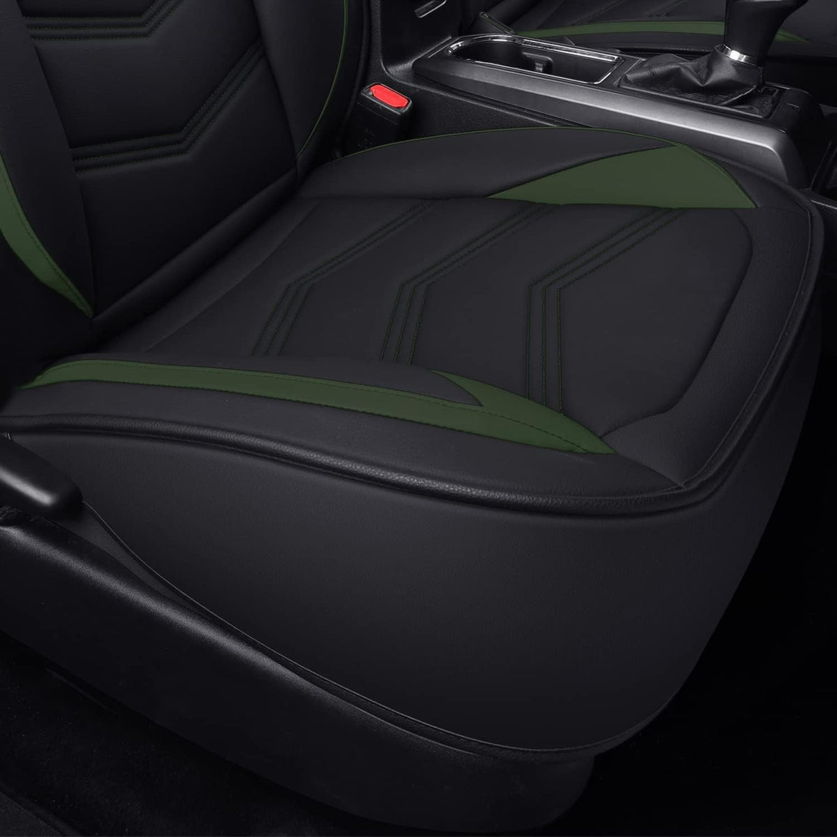 2005-2023 Tacoma Seat Covers Full Set Waterproof leather for Tacoma Double/Crew Cab SR SR5 TRD Sport TRD Off-Road PreRunner Trims, with Waterproof Faux Leather All-enveloping, four seasons general, wear-resistant and scratch-resistant