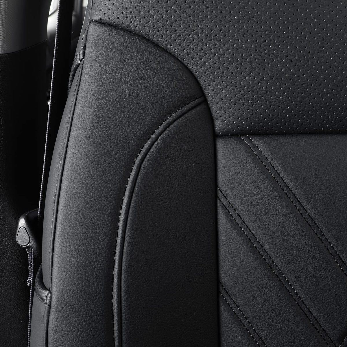 2007-2024 Silverado seat covers Custom&Sierra 1500 2500 3500HD Trucks leather CustomSeat Covers Cars Pickups Full Set, Fit Trims Like LT,LTZ,RST