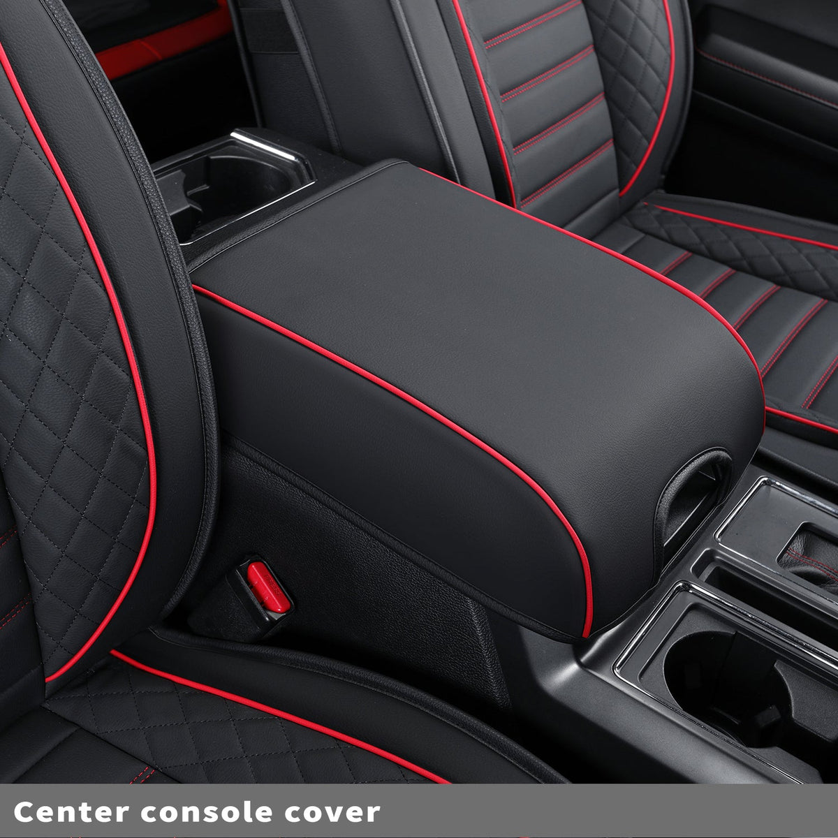 F150 Seat Covers Full Set with Waterproof Leather, Automotive Vehicle Cushion Cover for Cars SUV Pick-up Truck Fit for 2009 to 2024 Ford F150 Carhartt and 2017 to 2023 F250 F350 F450
