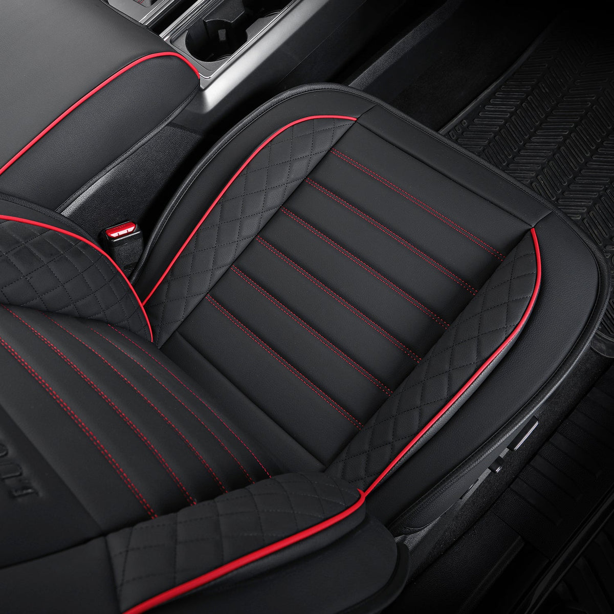 F150 Seat Covers Full Set with Waterproof Leather, Automotive Vehicle Cushion Cover for Cars SUV Pick-up Truck Fit for 2009 to 2024 Ford F150 Carhartt and 2017 to 2023 F250 F350 F450