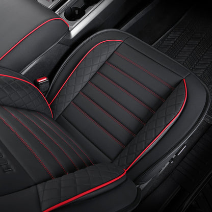 F150 Seat Covers Full Set with Waterproof Leather, Automotive Vehicle Cushion Cover for Cars SUV Pick-up Truck Fit for 2009 to 2024 Ford F150 Carhartt and 2017 to 2023 F250 F350 F450