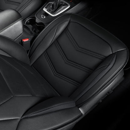 Jeep Cherokee Custom Seat Covers Fit 2014 2015 2016 2017 2018 2019 2020 2021 2022 2023 2024 years Cushions with Waterproof Faux Leather Car Accessories