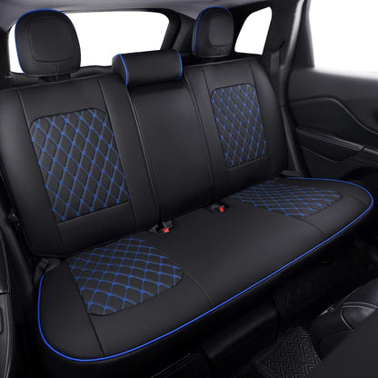 Jeep Cherokee Seat Covers fit for 2014-2023 Jeep Cherokee with Faux Leather All seasons are good Resist claw marks seat covers