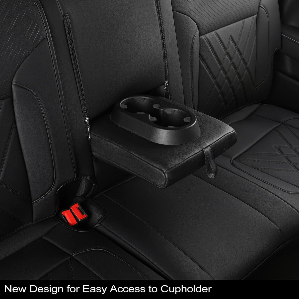 Chevy Sliverado Leather truck Seat  Covers 2014-2018 For1500&2500&3500HD Custom-made all-enveloped, all-season, waterproof leather