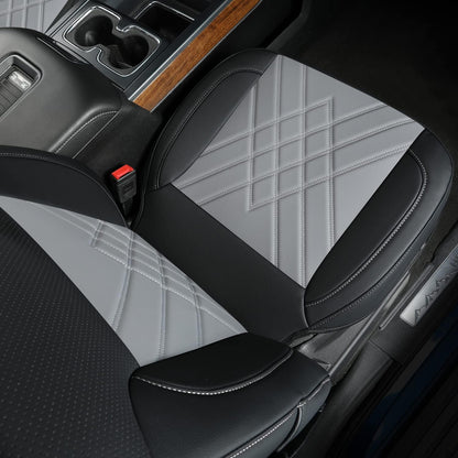 Chevy Sliverado Leather truck Seat  Covers 2014-2018 For1500&2500&3500HD Custom-made all-enveloped, all-season, waterproof leather