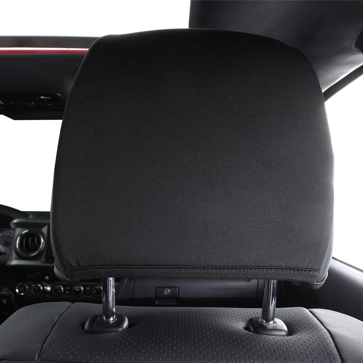 Tacoma Full-Set Seat Covers Fit Tacoma 2016 2017 2018 2019 2020 2021 2022 2023 Double/Crew Cab Only, with Faux Leather
