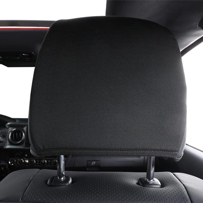 Tacoma Full-Set Seat Covers Fit Tacoma 2016 2017 2018 2019 2020 2021 2022 2023 Double/Crew Cab Only, with Faux Leather